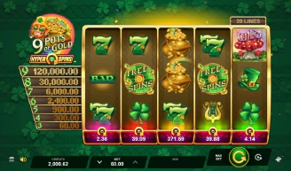 9 Pots of Gold Hyper Spins
